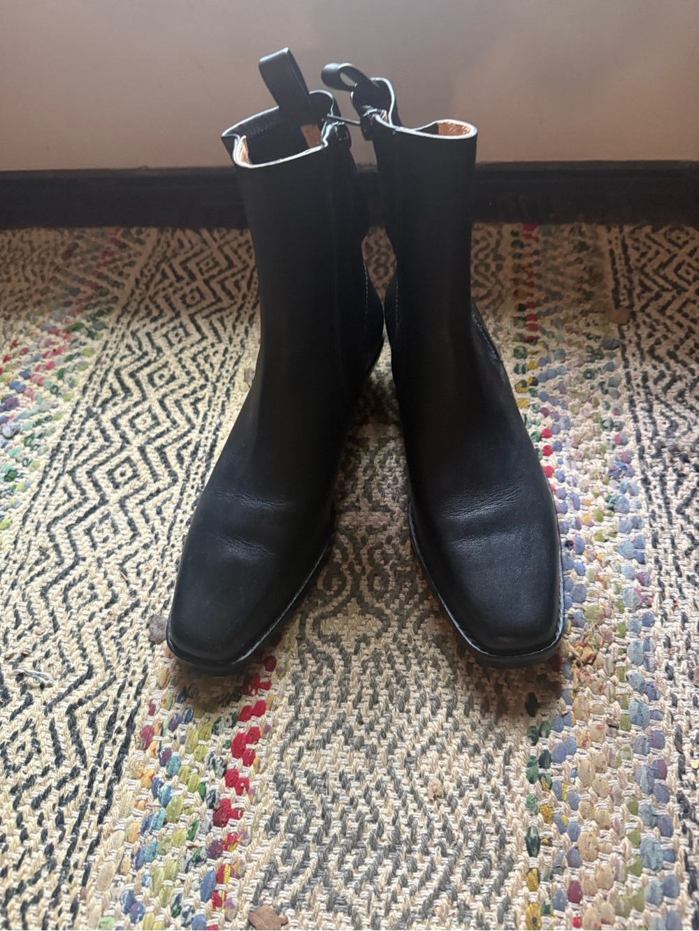 Madewell Idris Ankle Boot Leather - NWOT